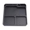Soft Plastic Repair Storage Tray with 10 Dedicated Slots Compartments and Magnetic Surfaces for Model Assembly