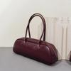 Borsa da Bowling Retro di Nicchia, Borsa Versatile in Pelle Monospalla Sottospalla, Borsa Baguette di Grande Capacità