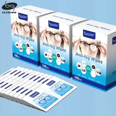 100 Teile/schachtel Gläser Reiniger Nass Wischen Einweg Anti Nebel Beschlagen Staub Entferner Reinigung Objektiv Tücher Sonnenbrille Telefon Bildschirm