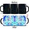350mL Temperature Sensitive Magic Mug Color Changing Cartoon Anime Coffee Milk Tea Cups Gifts