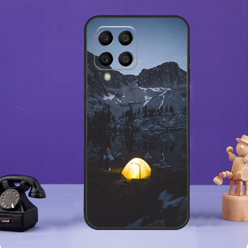 Camping Nature Mountain Case For Samsung Galaxy M55 M35 M15 M56 M36 M16 M06 M31 M13 M33 M53 M12 M32 M52 M14 M34 M54