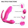 3 IN 1 Sucking Vibrator 7 Mode Vibrating Sucker Anal Vagina Clitoris Stimulator Wearable Oral Suction Erotic Sex Toys for Women Orgasm
