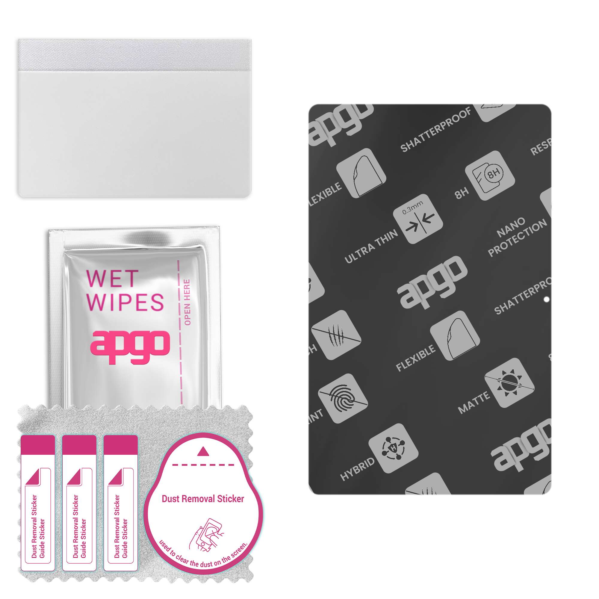 

apgo MATTE Hybrid protective glass compatible with Lenovo Tab P11 Pro 2nd Gen, flexible nano glass, great replacement for tempered glass, scratch-resi