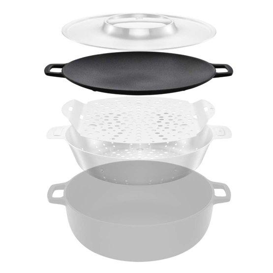 GRILL CHEF CAST IRON PLATE - FS-1066432