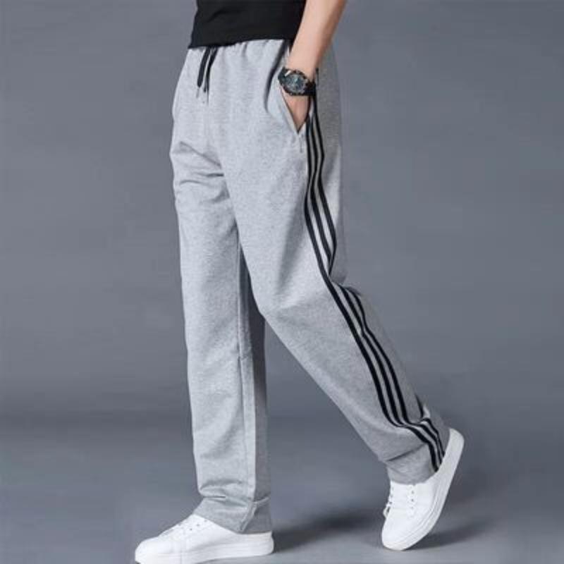 Add Ffertilizer To Increase Loose Cotton Straight Casual Men's Pants