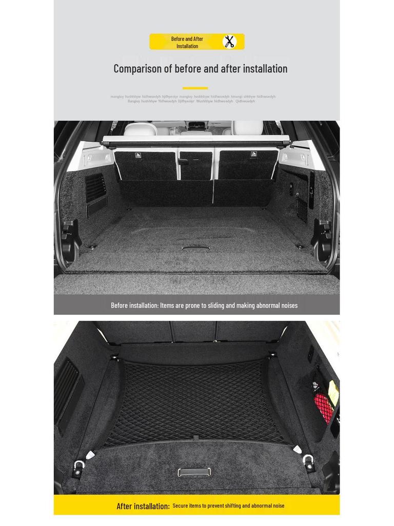 Trunk Mesh Storage for 2023-2026 Land Rover Range Rover Executive/Sport Models