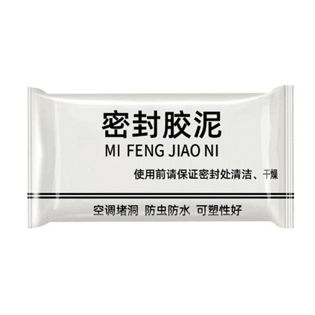 1-10 Pcs Cement Wall Hole Sealant Waterproof Repair Sealing Clay White Sealing Putty for Cover Cracks Pipeline Seal Quick Repair