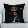 Fitness Stylish Man Decorative Pillowcases  Pillowcase _ Sofa Cushion Cover  Lounge Chairs Fall Decoration Z,