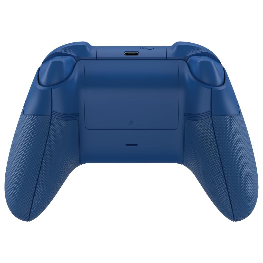 The eXtremeRate ASR Circle Ring Full Shell Button Kit is compatible with Xbox Core features a 3D diamond pattern soft rubber grip and bottom and is