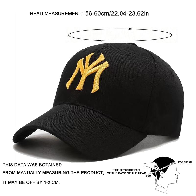Fashion Men Baseball Cap Spring Summer Letter Embroidery Cap Men Women Couples Wild Sun Hats Fashion Outdoor Sun Hat Golf Caps