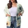 Women's Fall And Winter Fashion Casual Soild 3/4 Sleeve Mid-Length Cardigan Jacket