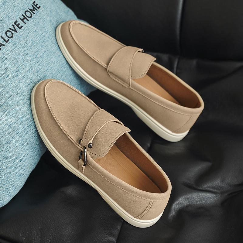 Fashion Slip on Business Flats Leisure Walk Casual Shoes for Man Fashion Men's Loafers New Comfortable Moccasins Soft Male Walking Shoes