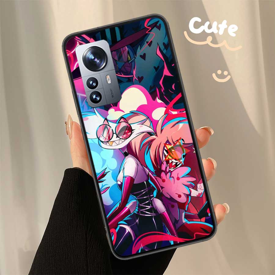 Anime H-Hazbin-H-Hotel Phone Case For Xiaomi 14 F7 Ultra Mi 15 Poco M6 M5S F6 F5 F3 X7 X6 X5 X3 11T 10T Pro 11 Lite Cover Coque