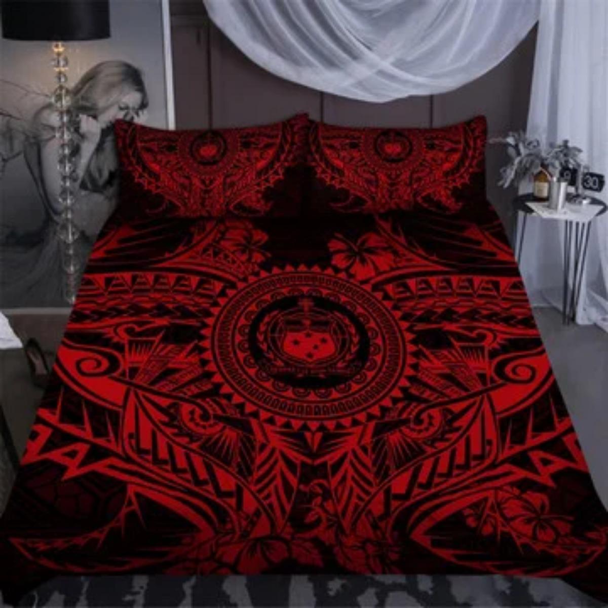 

Комплект пододеяльника Tmarc Tee Американское Самоа Полинезийский Гибискус Желтый Стеганое Постельное Белье Single 135x200cm