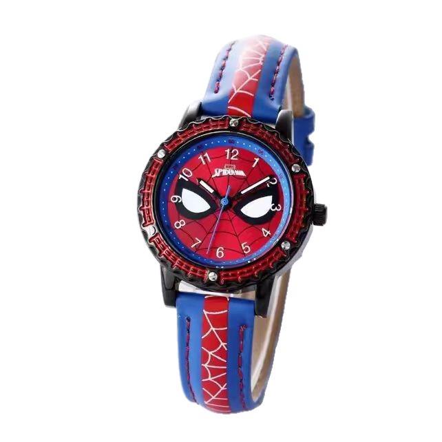 Marvel Kids' Spider-Man Cartoon Quartz Watch - Creative High-End Design for Students and Parties
