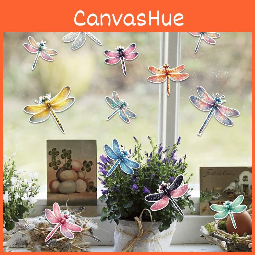 Birthday Spring Insect Theme Wall Stickers With Dragonfly Designs For Party Kids
