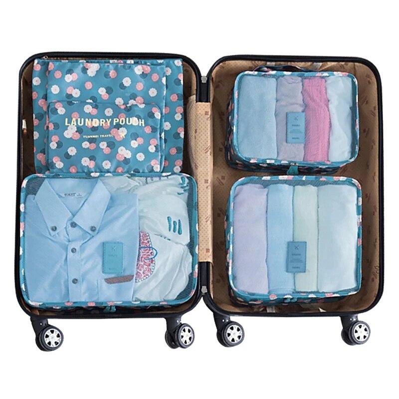 Large Six Piece Travel Storage Bag Classification Set Storage Bag Business Travel Clothing Storage Bag Storage Bag