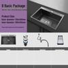 TLXT 304 Stainless Steel Black Nano Kitchen Sink