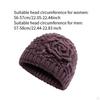 Autumn Winter Knit Beanie Hat Knitted for Travel Backpacking Hiking Outdoor