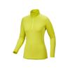 Arc Teryx Women S Kyanite baSe Layer Zip Neck Atofwx9065 Euphoria