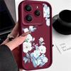 Floral Pattern Matte Soft Cover For Xiaomi 14T Pro 13T Redmi Poco X7 F6 Pro X6 Note 14 Pro 13 12 11 TPU Lens Protection Shockproof Silicone Phone Case