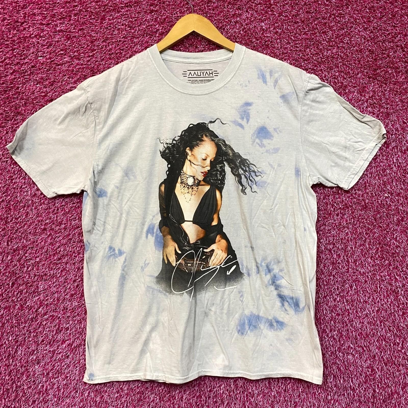

Aaliyah I Care 4 U Album Art New Jack Swing Tie Dye 2X XXXXL