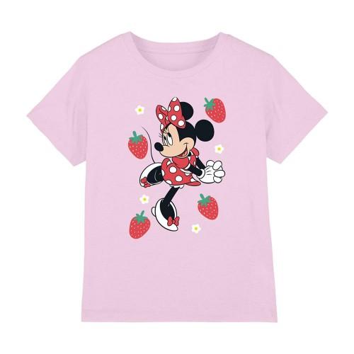 Disney Childrens/Kids Minnie Mouse Strawberry T-Shirt