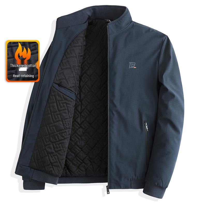 

Woodpecker Men s Thickened Jacket - Warm Outerwear for Middle-Aged & Elderly 190/3XL (Weight 75-85kg)