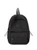 Nylon Girl Backpack With Letter Pattern And Double Shoulder Straps For Daily Use