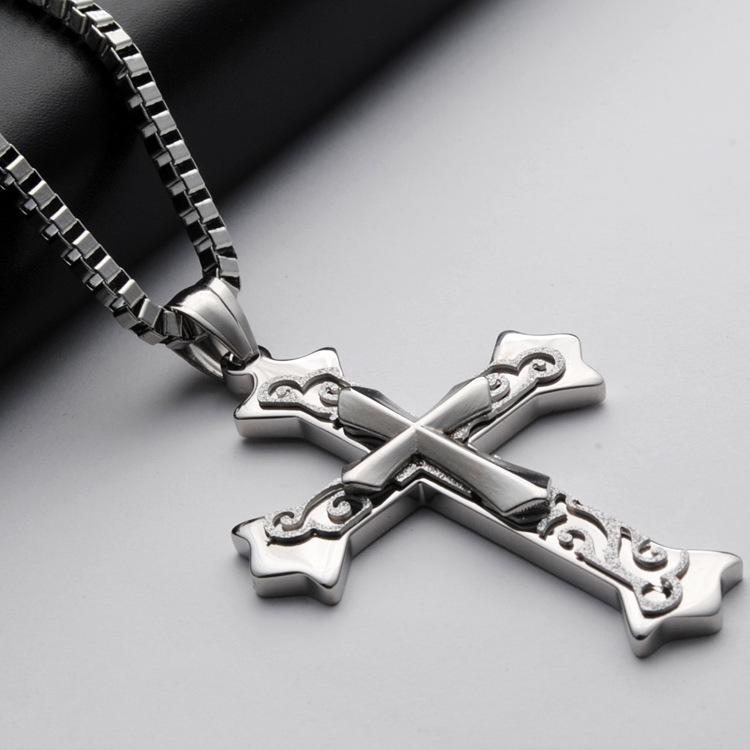 Style Men'S Necklace Titanium Steel Pendant Pendant Personalized Girls Fashion Accessories
