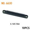 MOC Technical Gear Rack Set for DIY Train Car and Crane Models Fits 6630 3743 64781