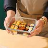 Glass Safe Lunch Box Storage Hermetic Containers Food Microwave Bento Box Food Preservation School Supplies