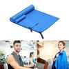 Cooling Towel Microfiber Quick Drying Soft Comfortable Cooling Towel for Swimming Fitness Sports Beach Royal Blue