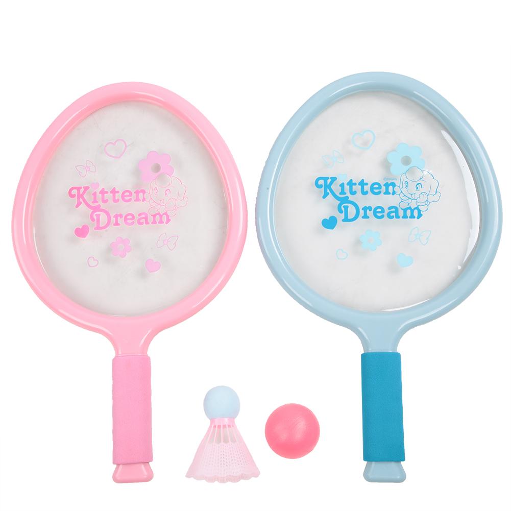 Пластиковый набор безопасных ракеток Детская игровая игрушка с мячом Бадминтон для помещений Парка Пляжа