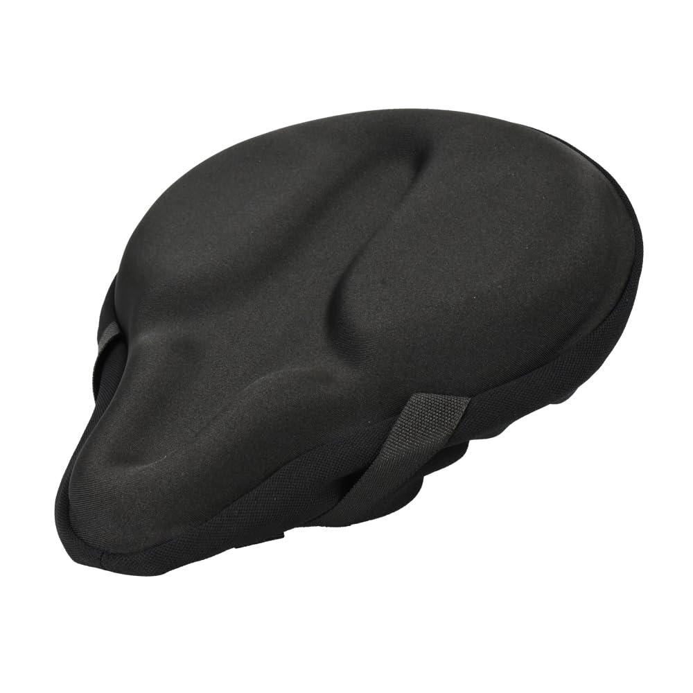 

KeepRise Saddle Pain Silicone Thick for and Mountain Bikes Cover, Relief, Pad, Cushion, Cycling, Bicycles, чёрный