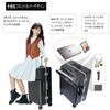 Aluminum Pure PC Large Carry Ultra 360 Degree Multifunctional Front Open Equipped with TSA Business Trip [Ashard] Suitcase, Carry-on, Frame, Material,