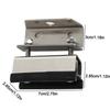 Van Roof Rack Mount Kit 4Pcs Stainless Steel Brackets for Solar Panels