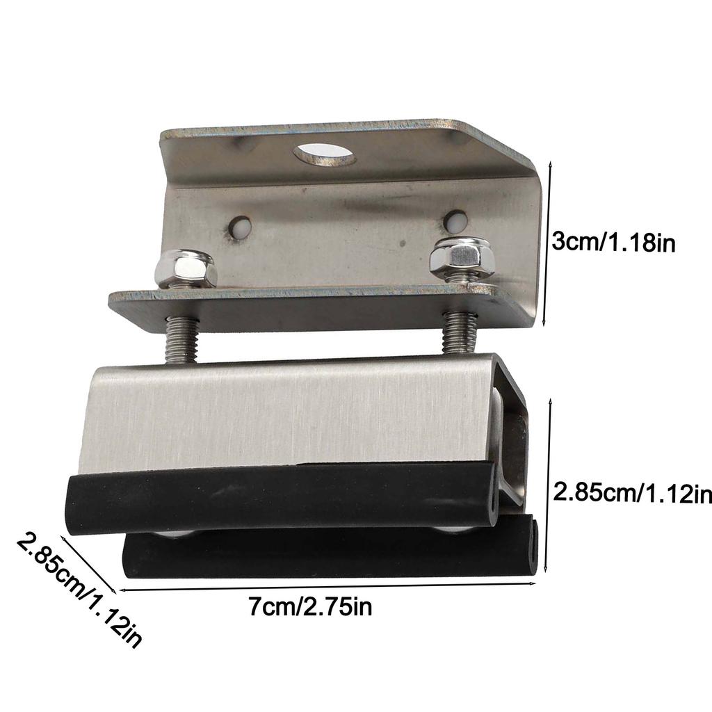 Van Roof Rack Mount Kit 4Pcs Stainless Steel Brackets for Solar Panels