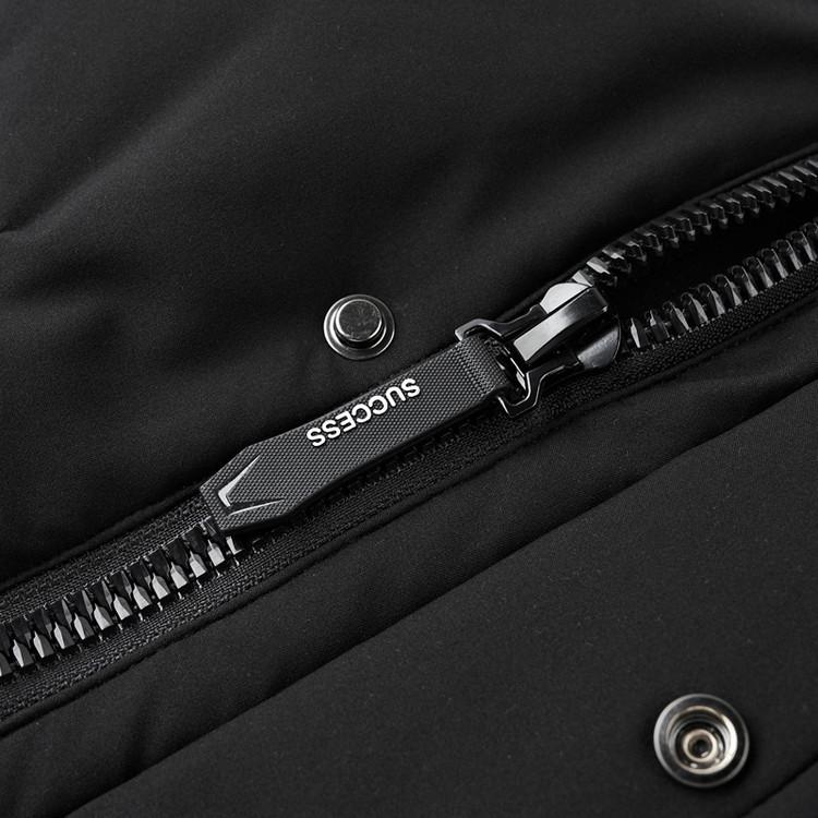 Men's 90% Duck Down Jacket: Windproof, Warm, Thickened Winter Coat