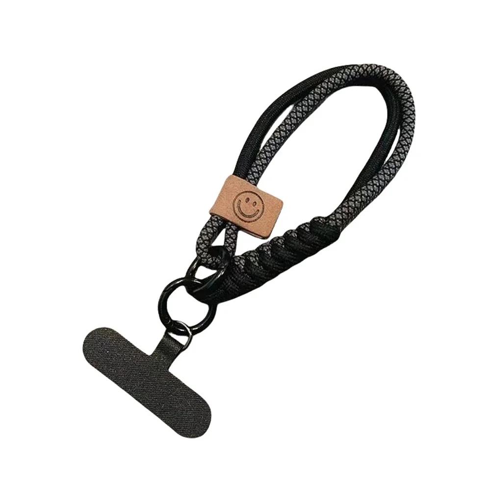 Collision Woven Phone Case Universal Hanging Rope Short Handheld Pendant Fall Versatile Wristband Trend Niche
