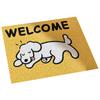 Door Mat Cute Cartoon Dog Pattern Anti Slip Mud Scraping Welcome Rug Front Door Rug Home Decoration