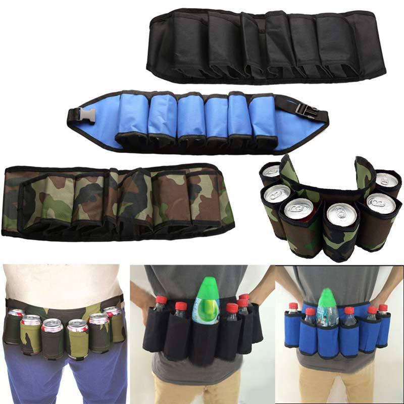 Outdoor Beverage Waist Bag - Holds 6 Cans