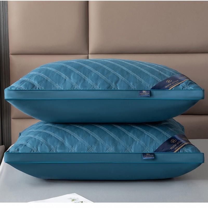 Memory Foam Alternative Pillow Neck Support Sleep Aid Adult Single Bed 48x74cm