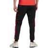 Adidas Originals Trefoil Brand Logo Print Classic Striped Joggers Men Bottoms Black H65540