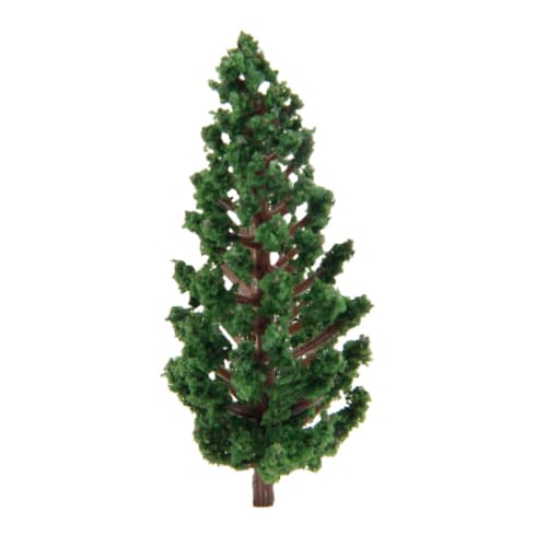 Set of 50 Pine Trees, Model Trees for Dioramas, Railway Models, Architectural Models, Miniature Garden Scenery Collection, Approx. 78mm