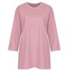 Shop   Women Slub CoTTon 3 4 Sleeve T shirT Dai Wsh 1112 Black