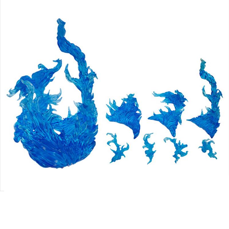 

Flame Impact Effect Impact Model Action Figure Special Effect Action Accessories синий