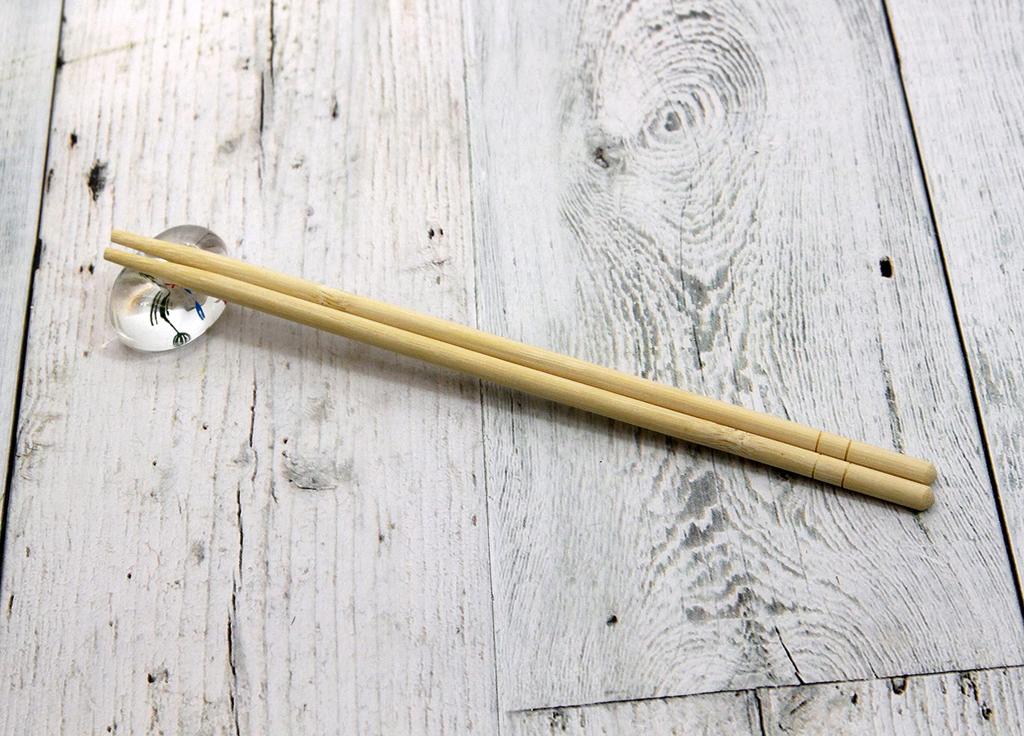 Craftsman House Glass Chopstick Rest (Goldfish)