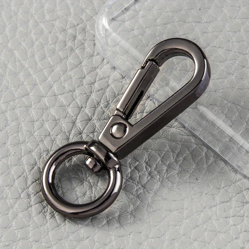 10Pcs Swivel Lobster Clasps, Classic Swivel Trigger Snap Hooks, Push Gate Snap Hook Bag Clips for Lanyard DIY Outdoor Keychain