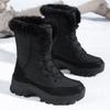Women's Fashionable Winter High-Top Non-Slip Velvet-Lined Snow Boots